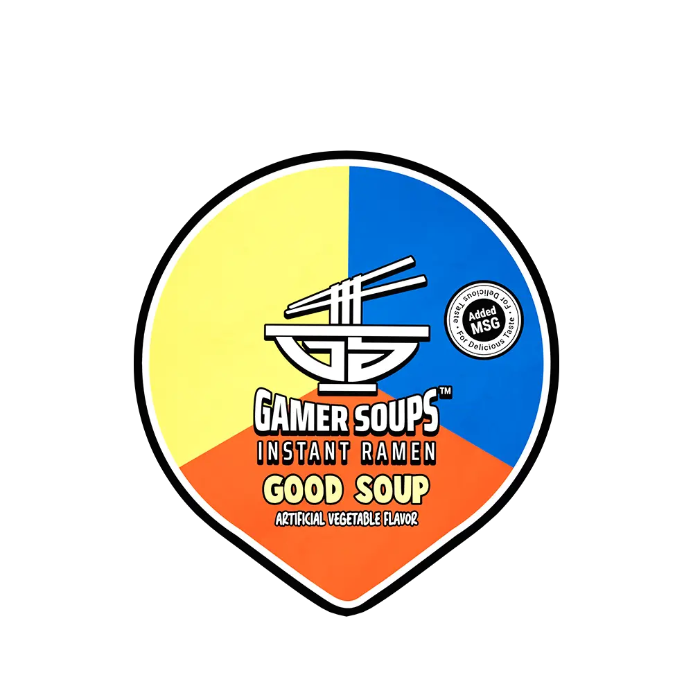 Gamer Soups Instant Noodles - Good Soup (Single Cup) - Image 7