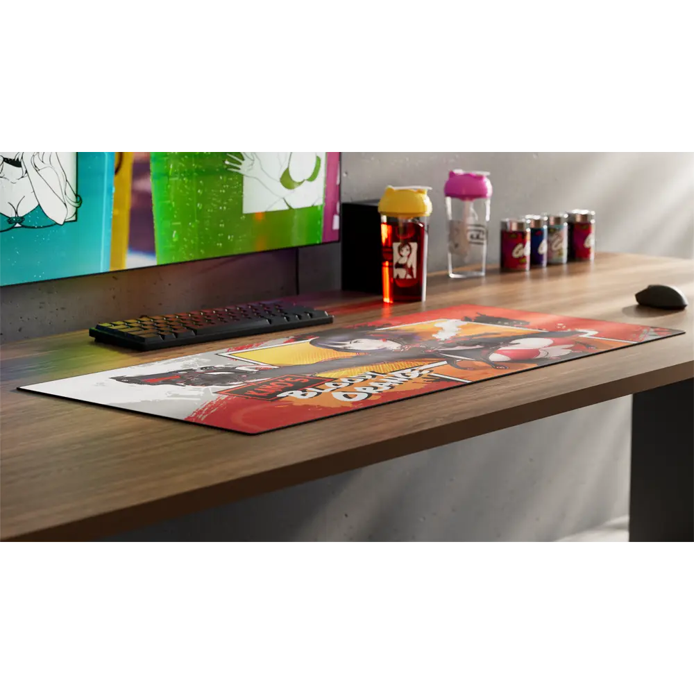 Kaho's Bloody Orange Mouse Pad - Image 2