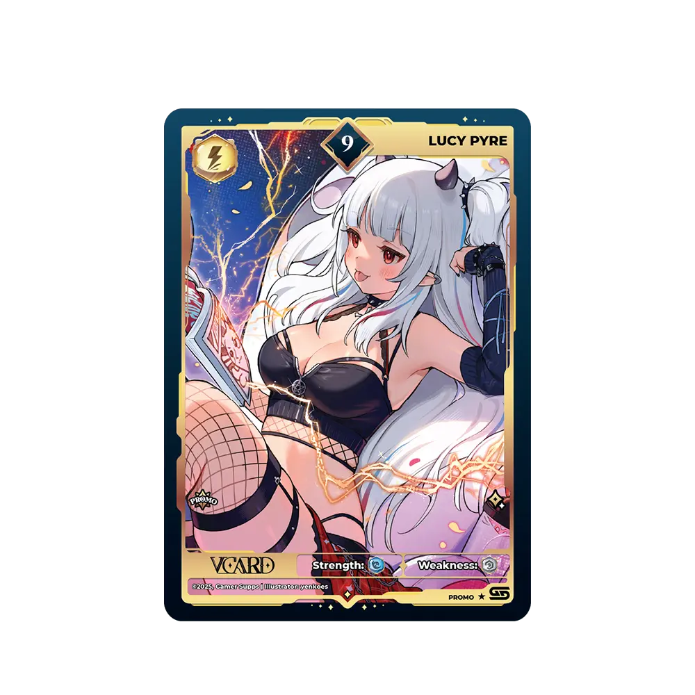 Creator Cups x Lucy Pyre: VCard Promo Card (Info)