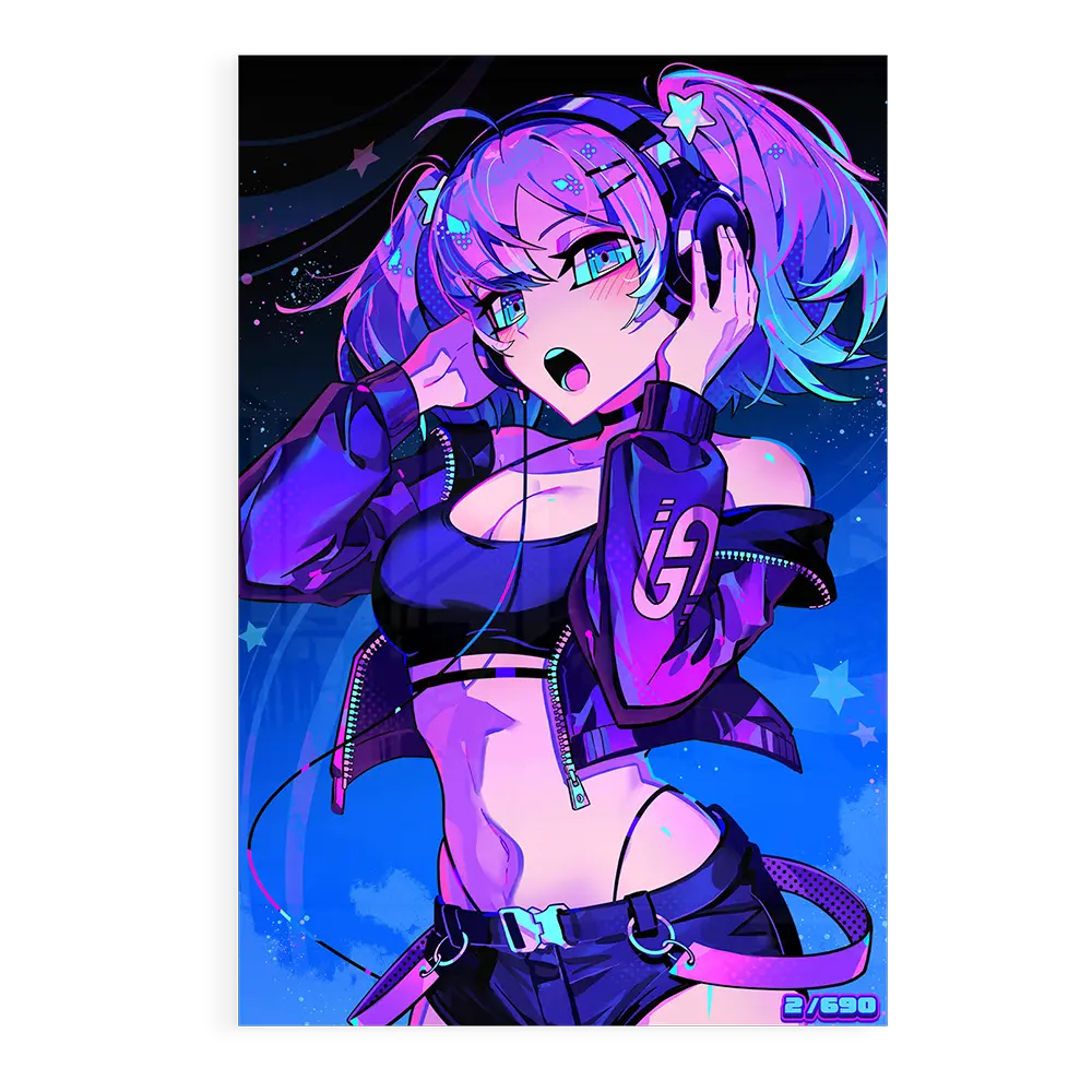 Rave Baby Acrylic Poster