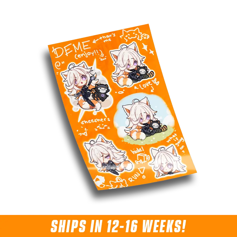 deme: Sticker Sheet