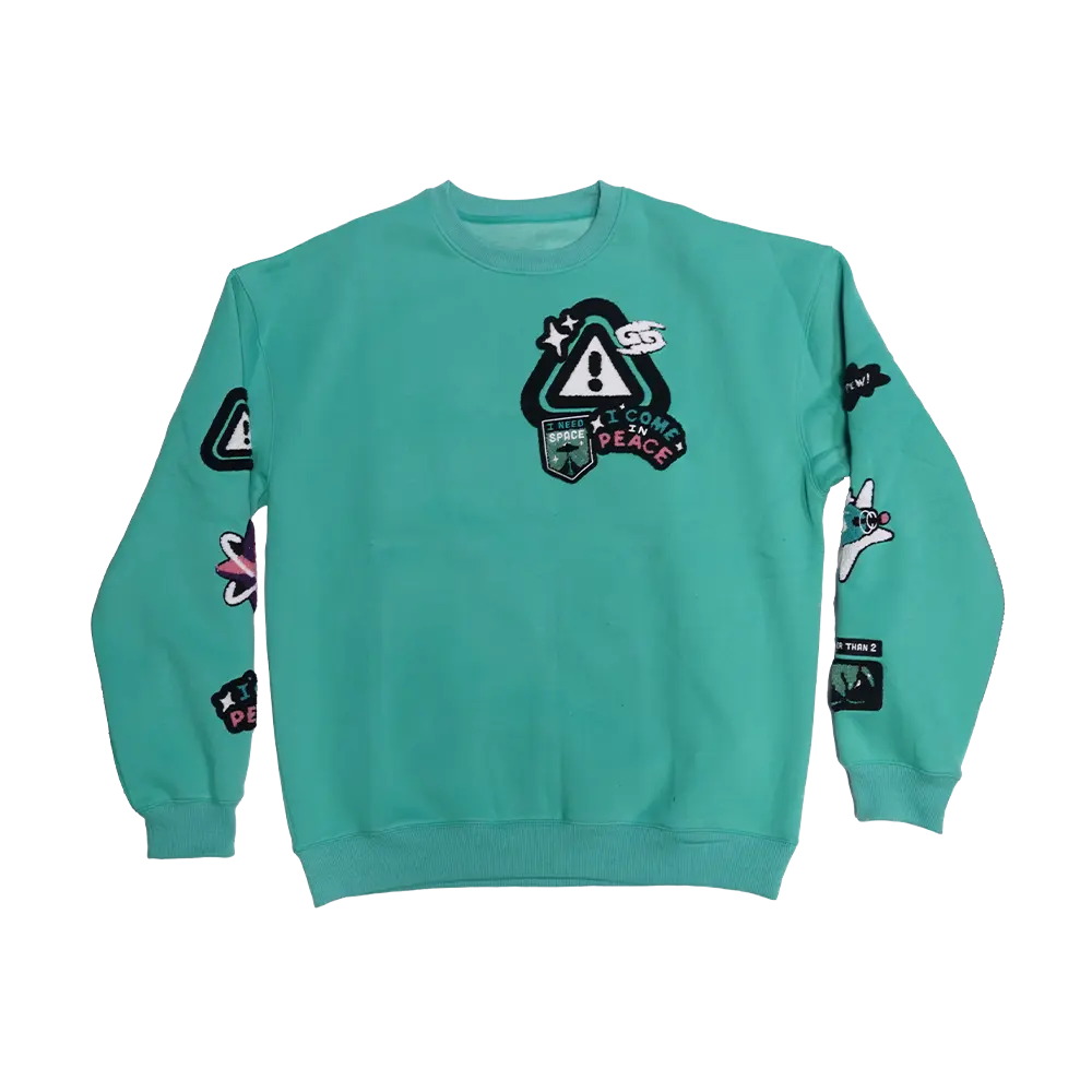 I Come in Peace Crewneck - Image 2