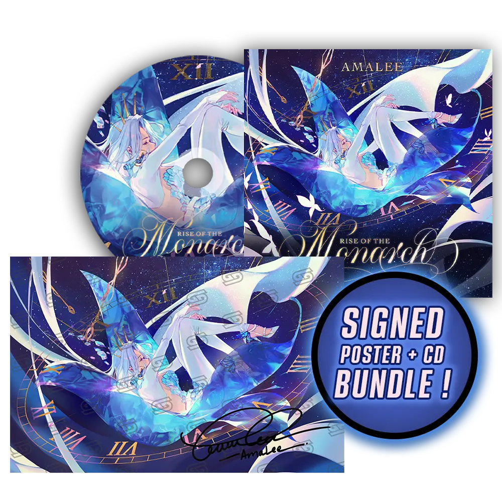 AmaLee: Signed CD + Poster Bundle