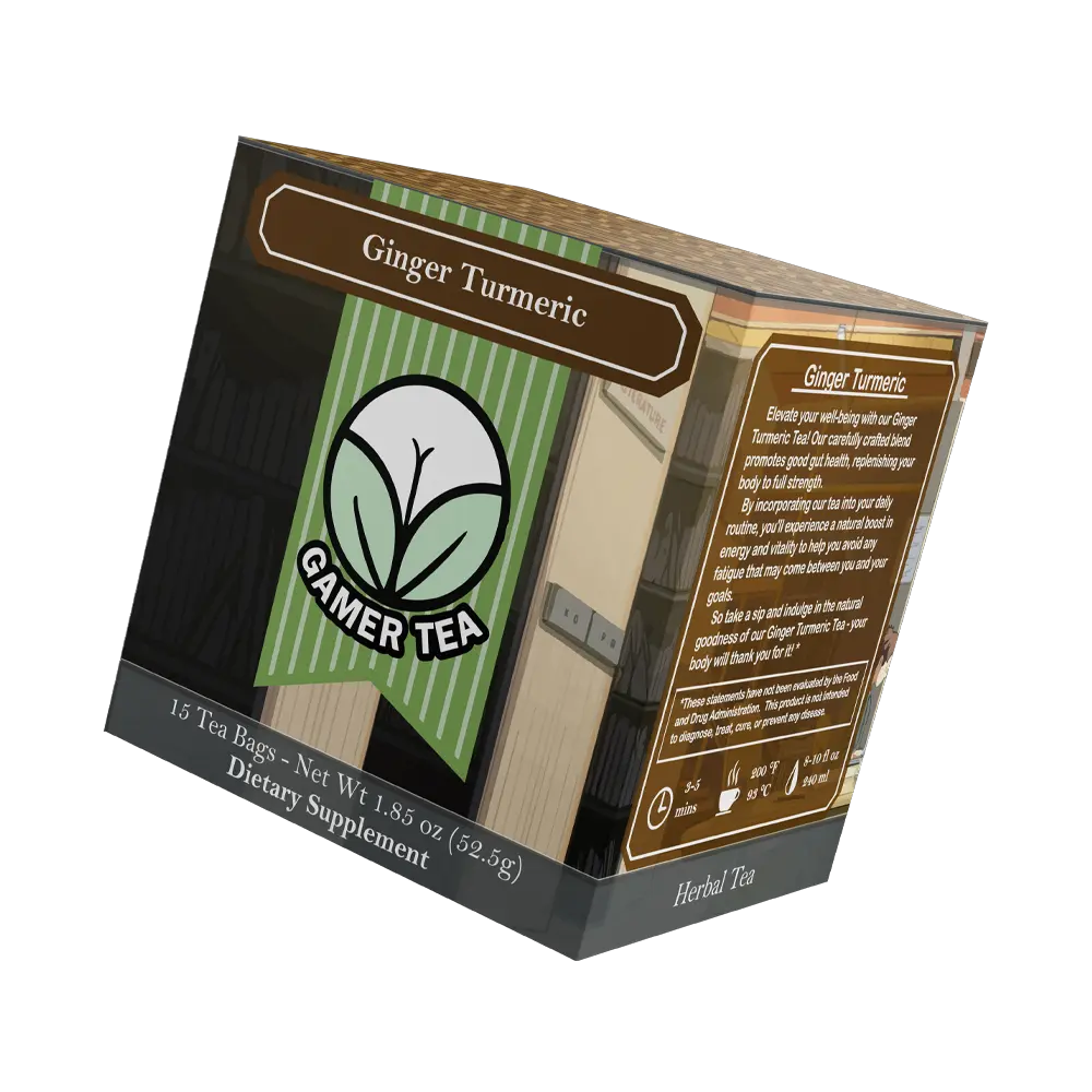 Gamer Tea - Ginger Turmeric - Image 2