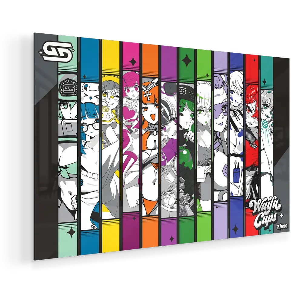 Waifu Cups Season 6 Acrylic Poster - Image 2