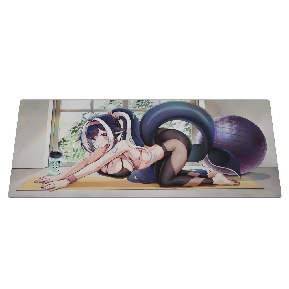 Shylily: Yogalily Mouse Pad
