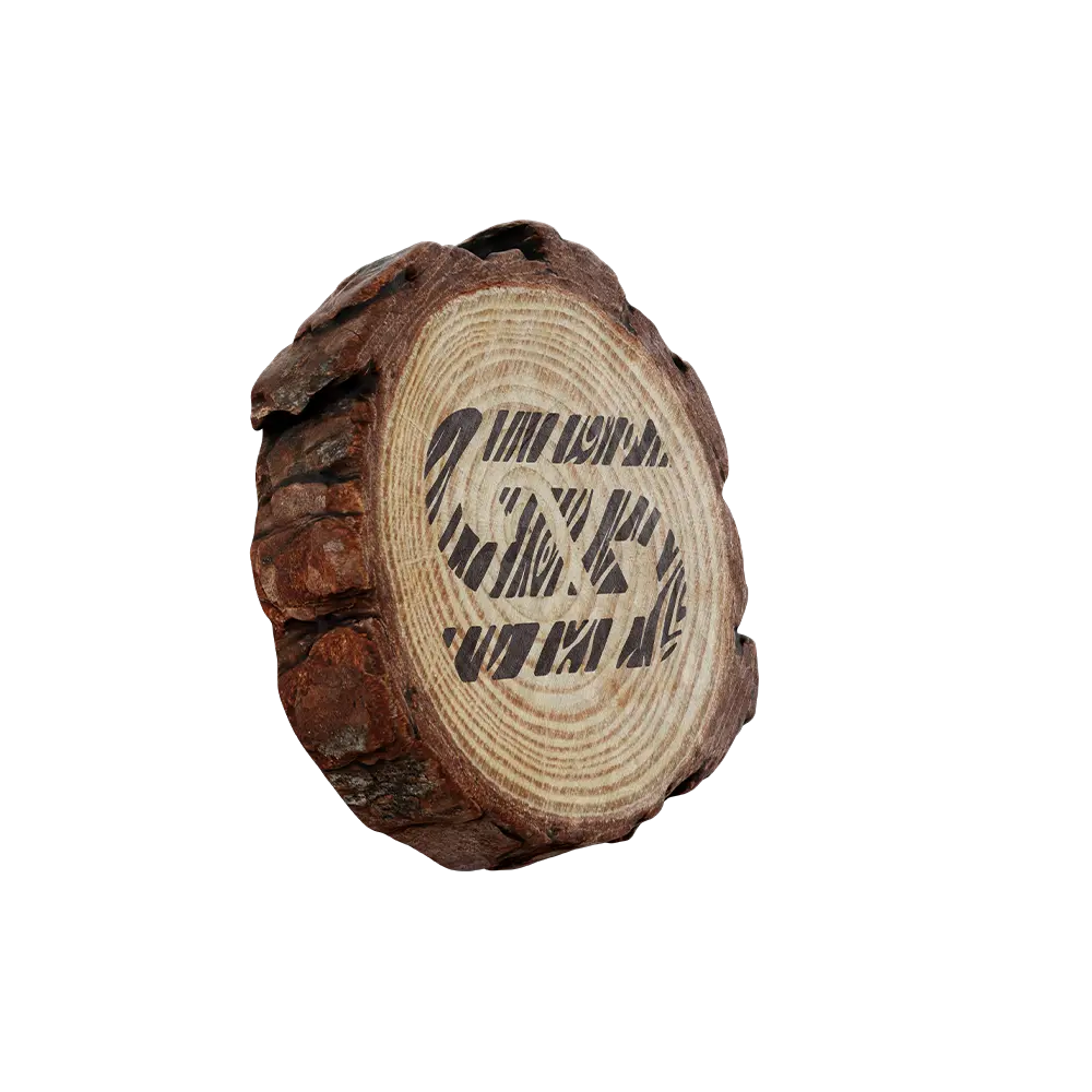 Morning Wood: Double Sided Coaster - Image 4