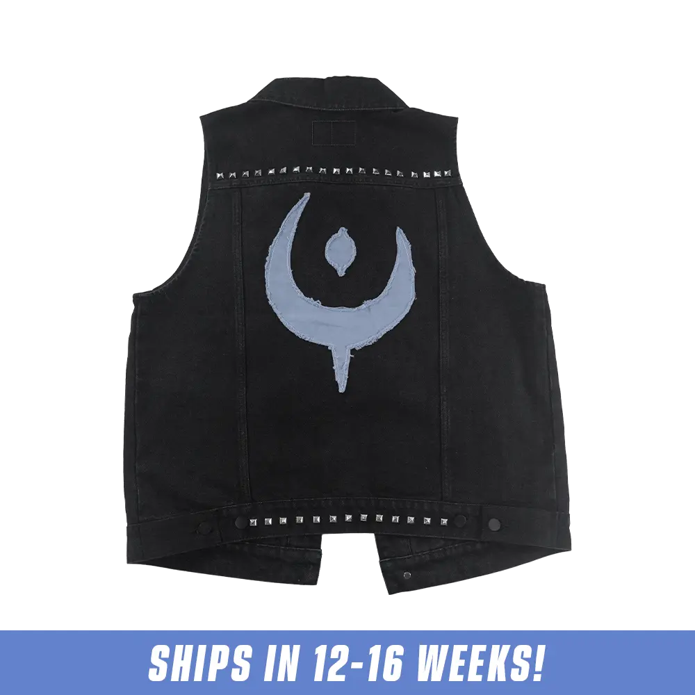 Rockstar Bao: Denim Vest - Image 2