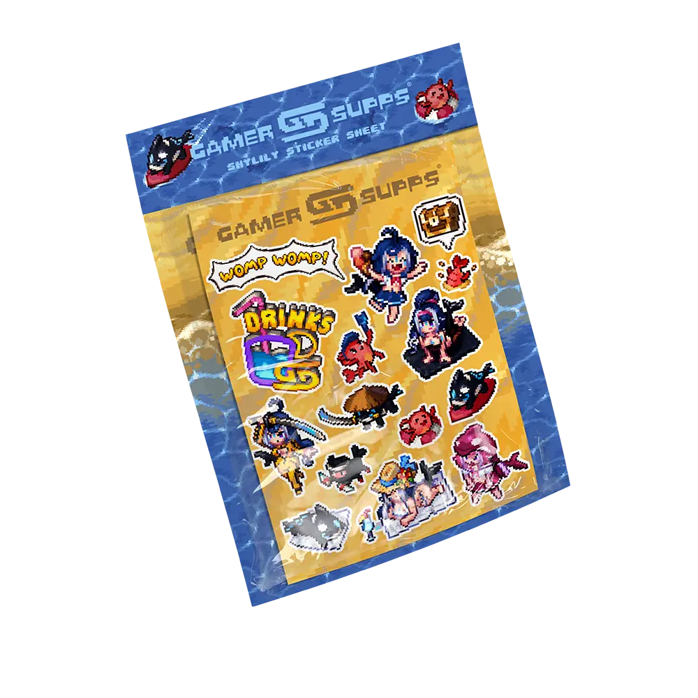 PIXEL CUPS x Shylily Sticker Sheet