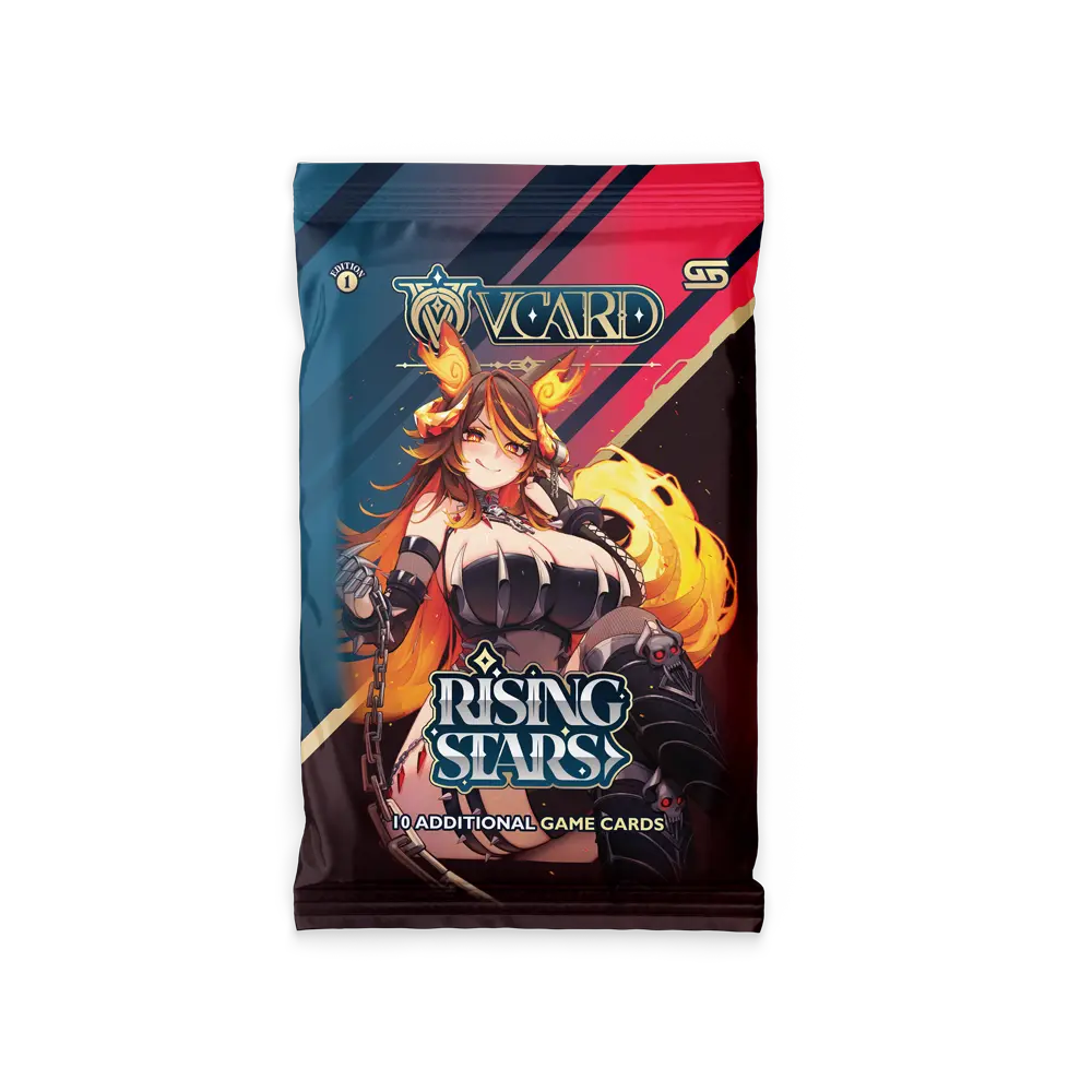 VCard Booster Box - Rising Stars (28 Booster Packs) - Image 7