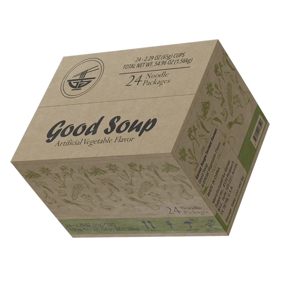 Gamer Soups Instant Noodles - GOOD (24 Cup Box) - Image 5