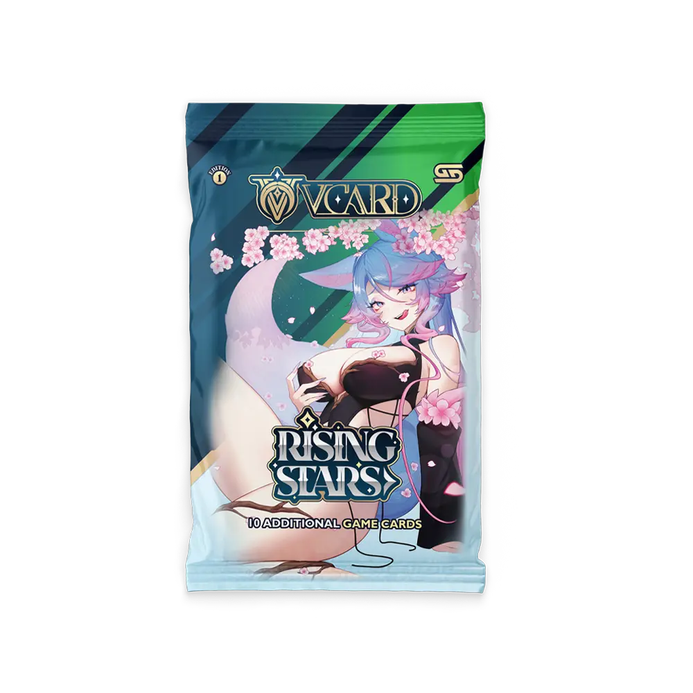 VCard Booster Box - Rising Stars (28 Booster Packs) - Image 9