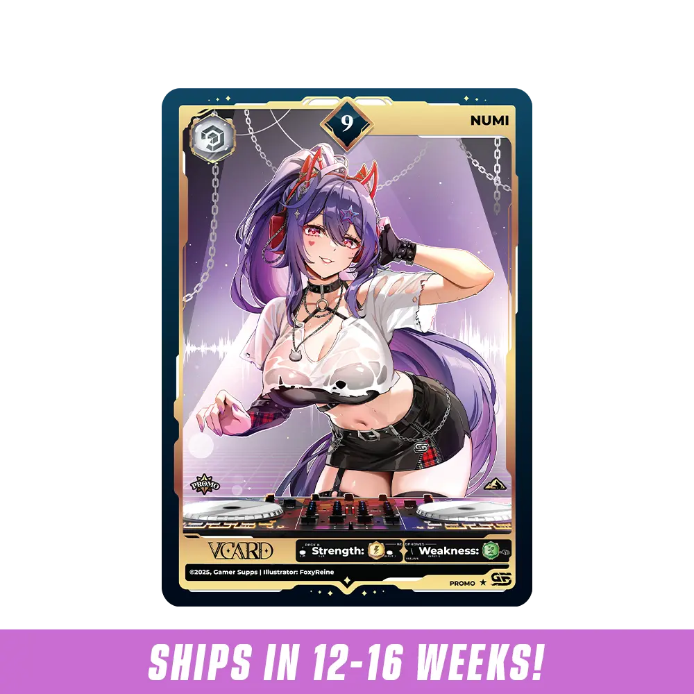 Creator Cups x Numi: VCard Promo Card (Info)