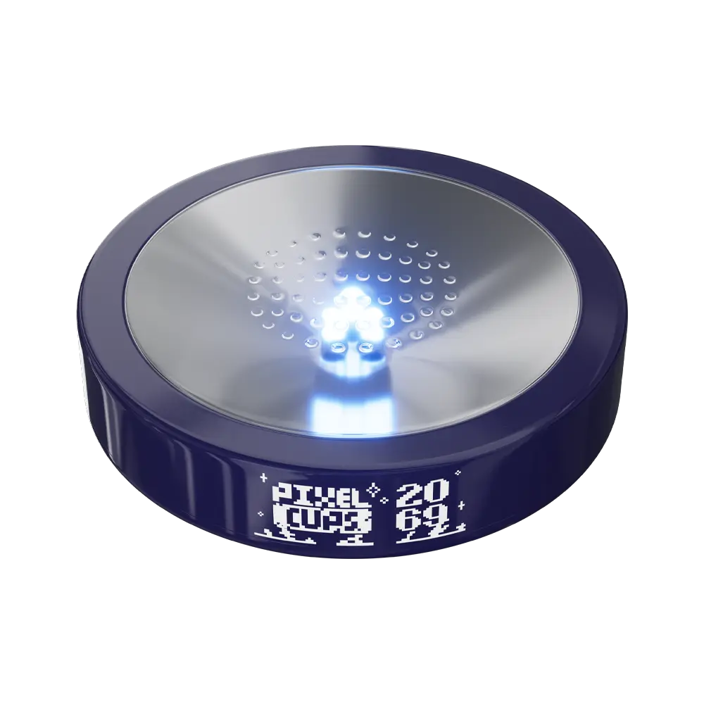 PIXEL CUPS 2069: LED Coaster