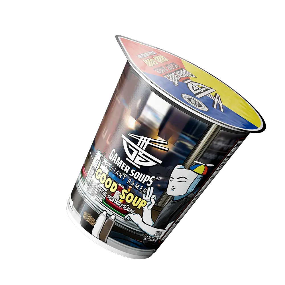 Gamer Soups Instant Noodles - Good Soup (Single Cup) - Image 5