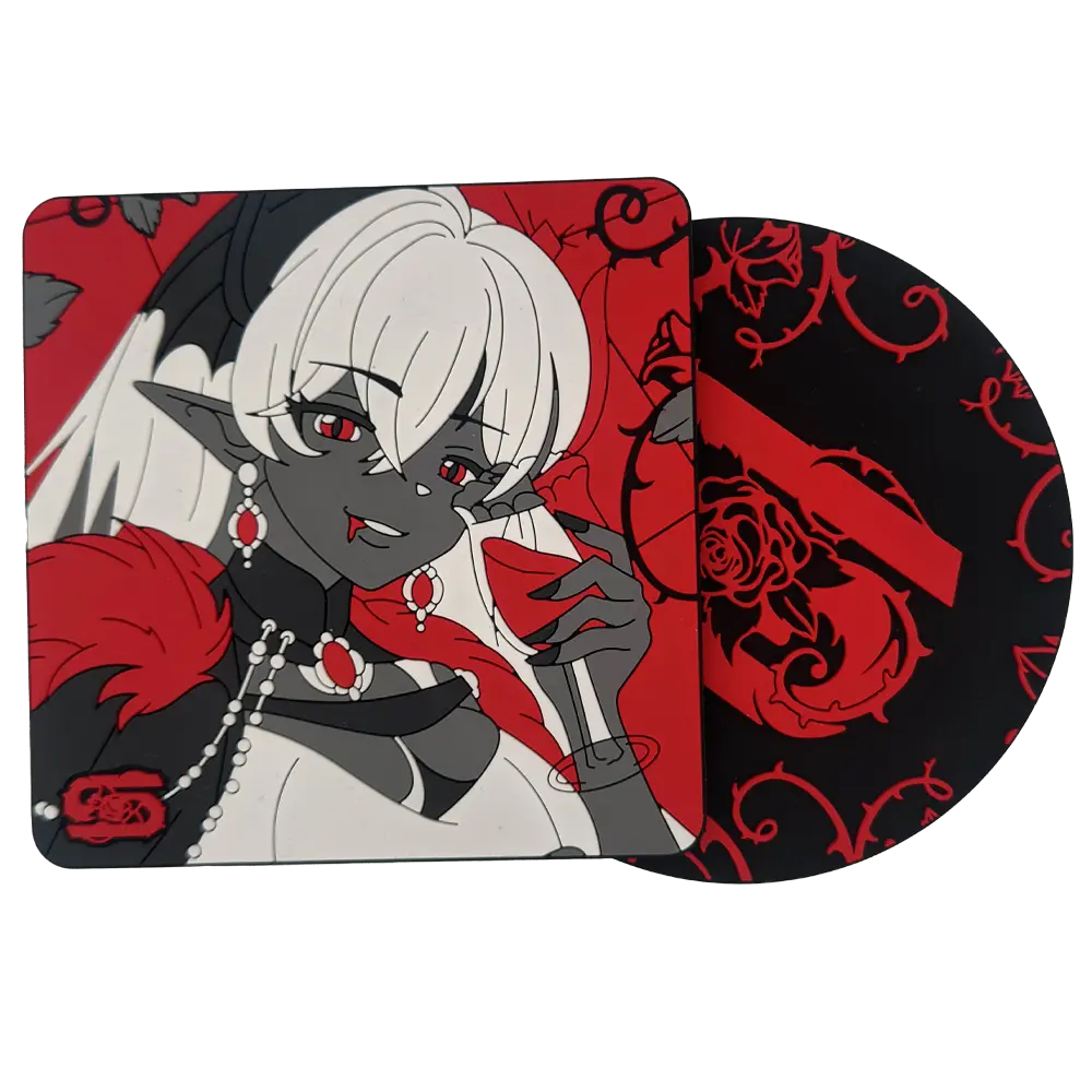 Rose Buds Coaster Set