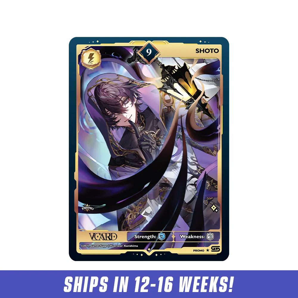 Creator Cups x Shoto: VCard Promo Card (Info)
