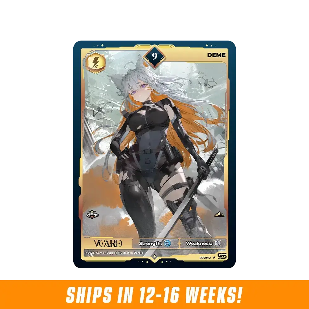 Creator Cups x deme: VCard Promo Card (Info)