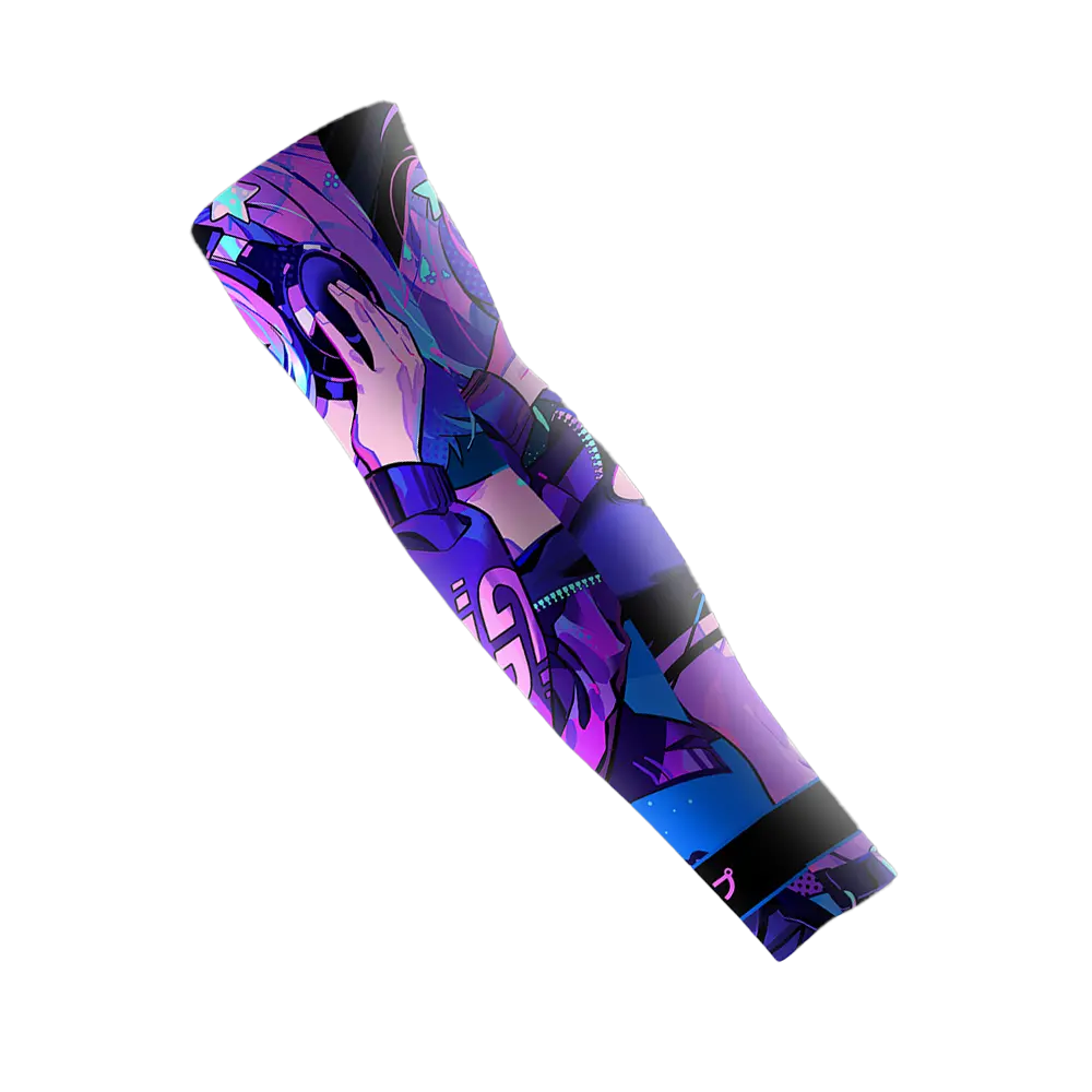 Waifu Gaming Sleeves - Rave Baby - Image 2