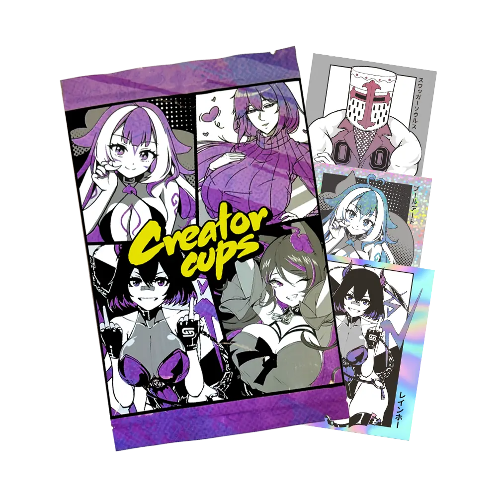 Collectible Creator Cups Sticker Pack Volume 2