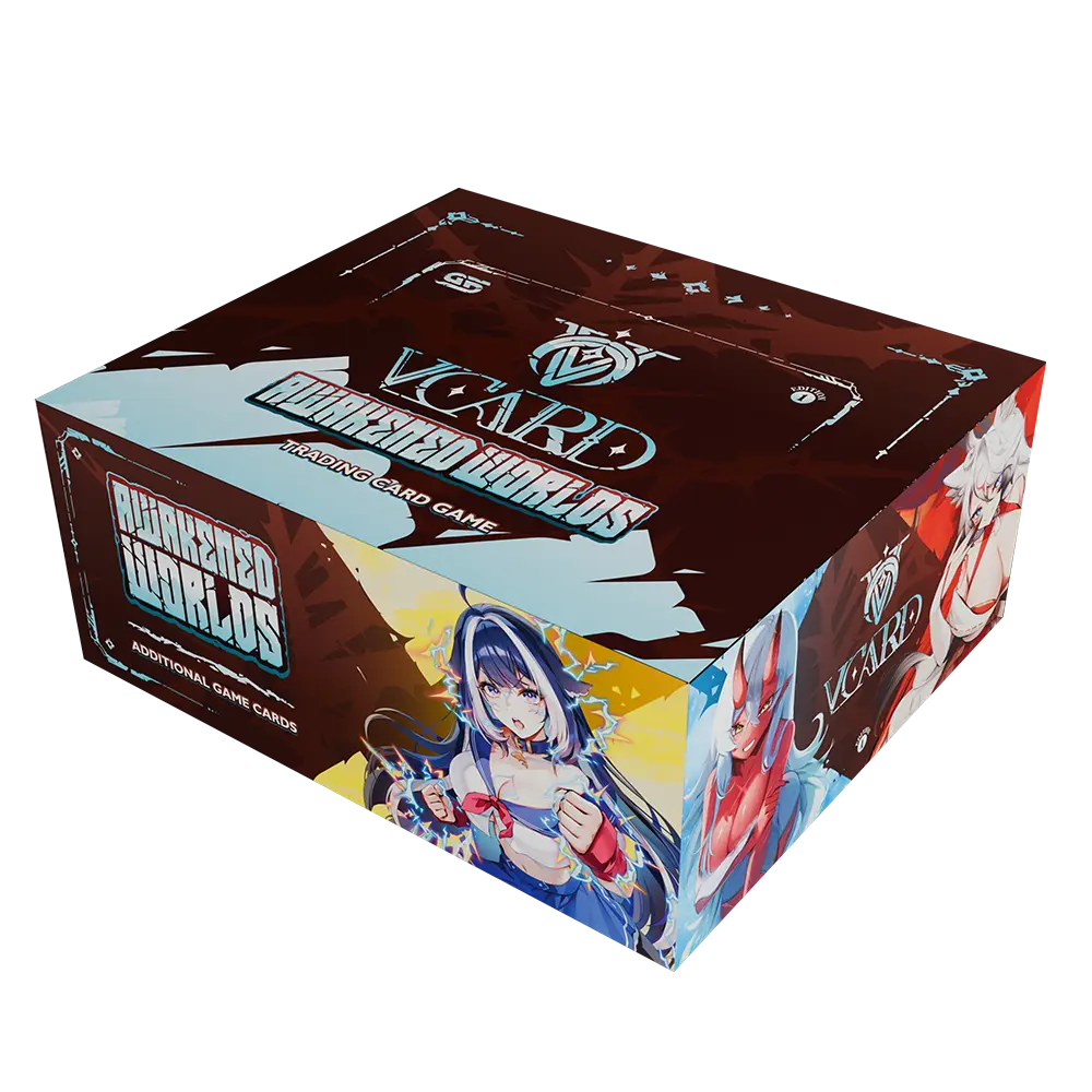VCard Set 2: Awakened Worlds First Edition Booster Box - Image 2