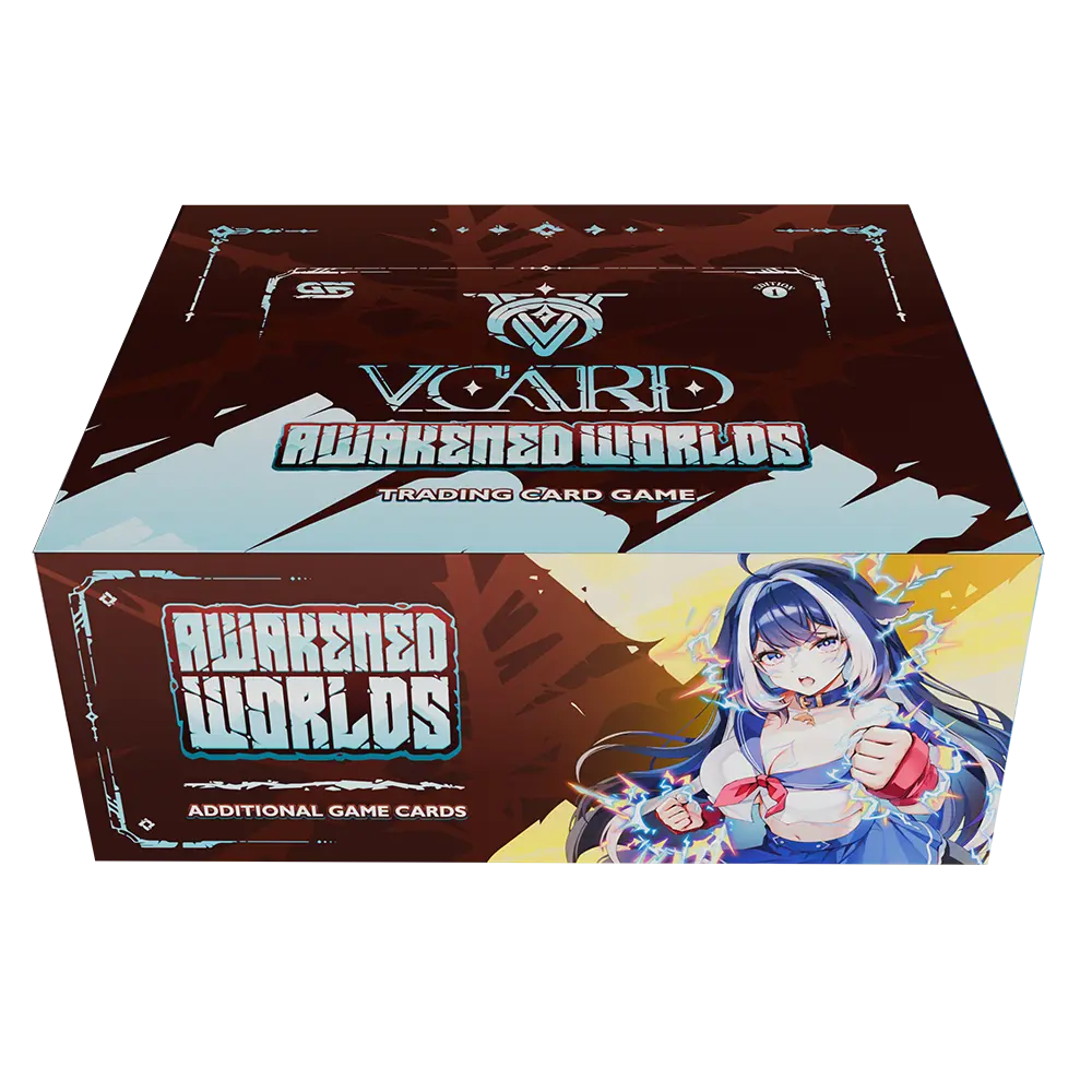 VCard Set 2: Awakened Worlds First Edition Booster Box - Image 3
