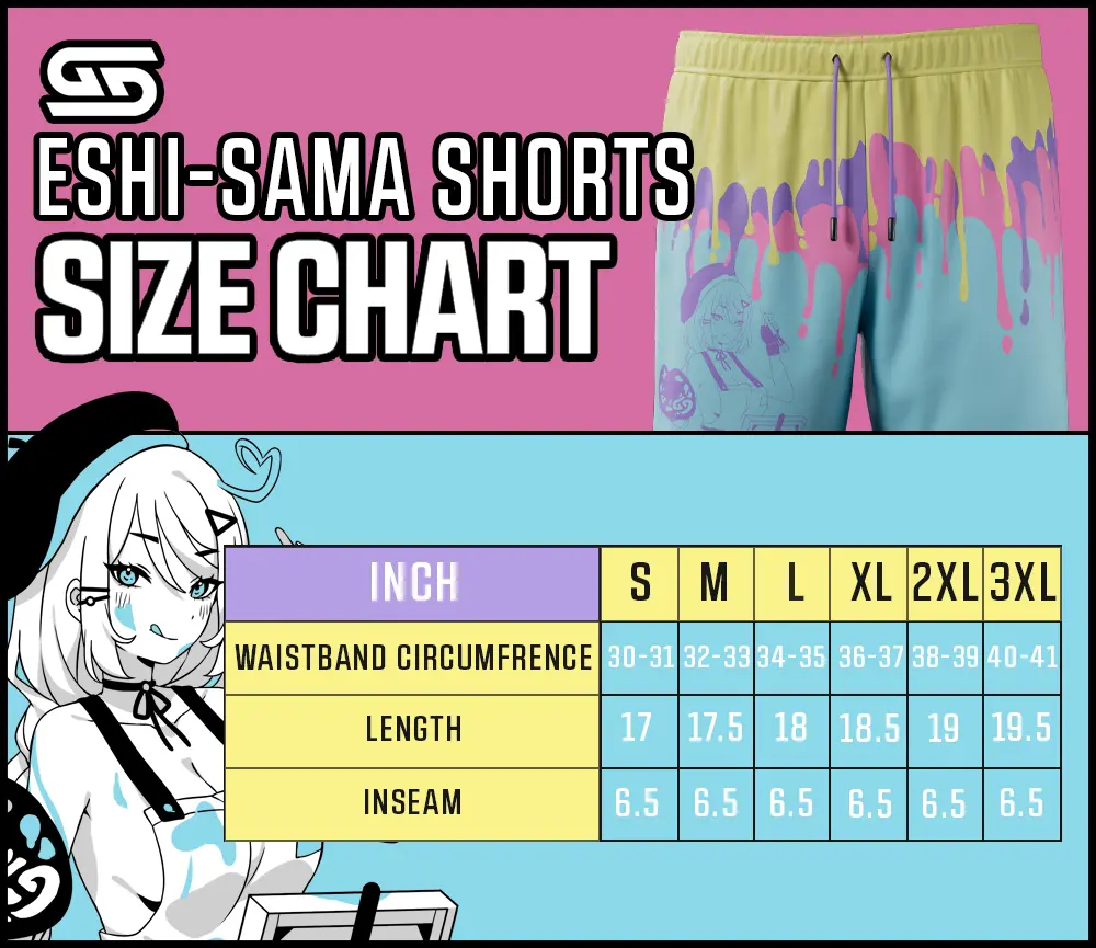 Waifu Board Shorts: Eshi-Sama - Image 5