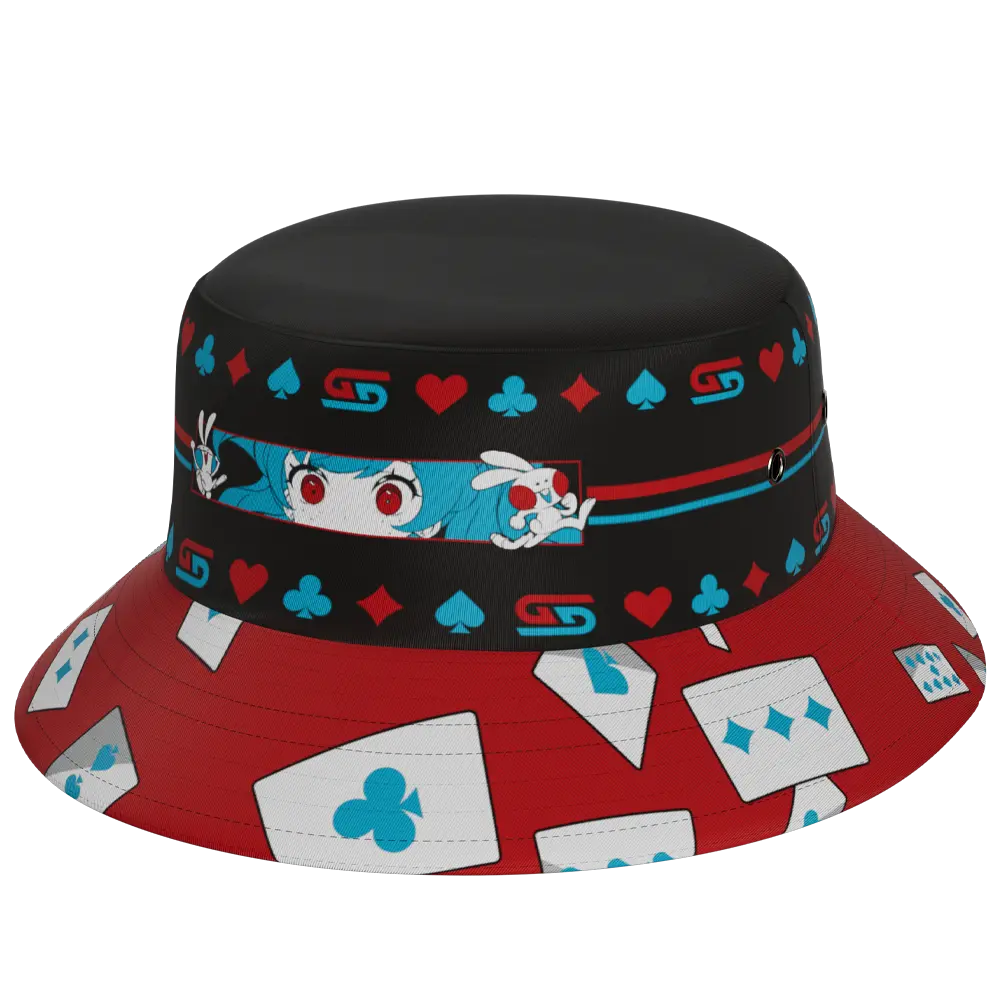 Waifu Cups Alice in Waifuland Bucket Hat - Image 3