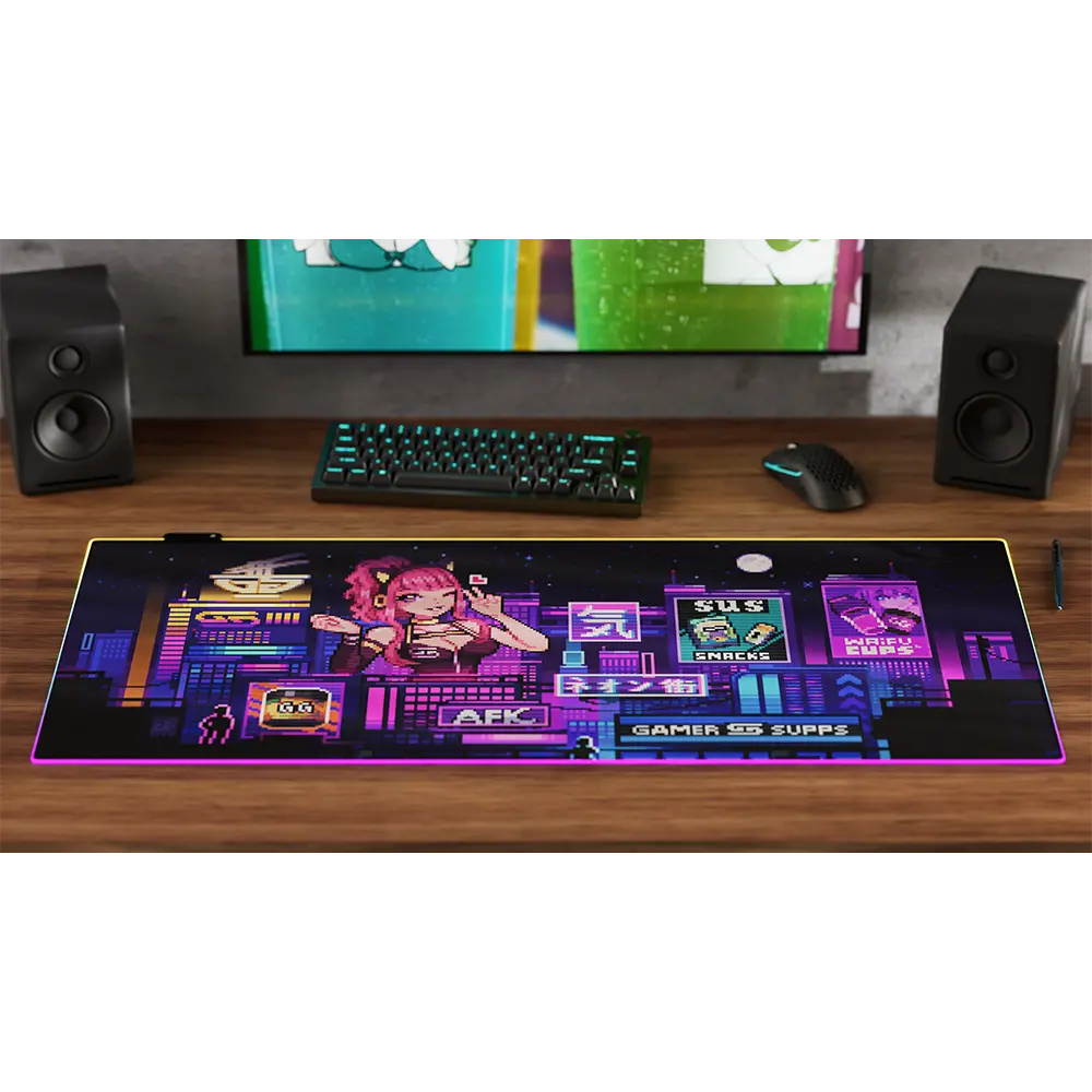 PIXEL CUPS: 2069 RGB Mouse Pad - Image 4
