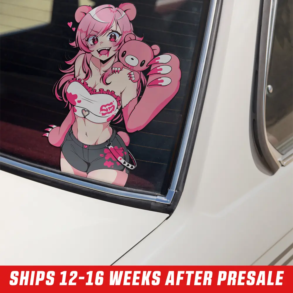 Gloomy Bear Vinyl Decal - Image 2
