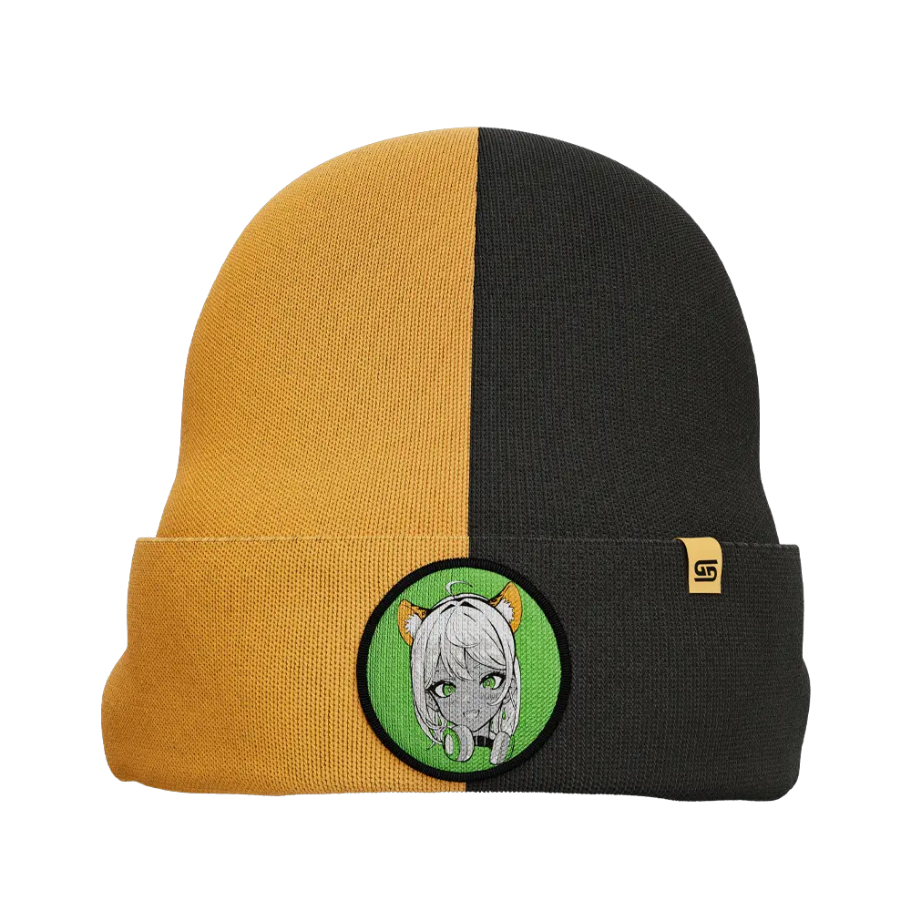 Skater Girl Split Beanie