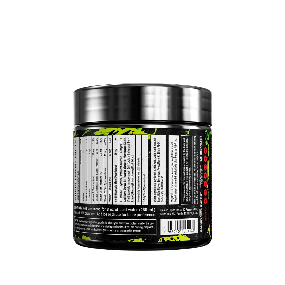 Sour Apple Caffeine Free - 100 Servings - Image 4