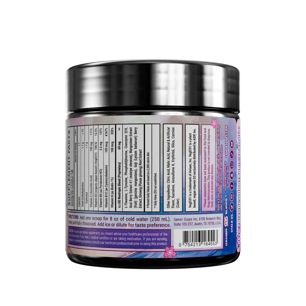 Sakura Splash GG by Silvervale Caffeine Free - 100 Servings - - Image 4