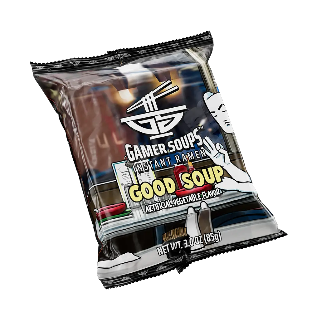 Gamer Soups Instant Noodles- Good Soup Bricks (5 Pack)