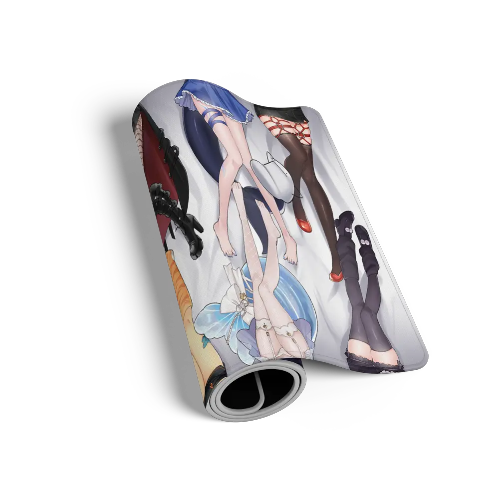Anime Girl Thigh Vtuber Mouse Pad - Image 3