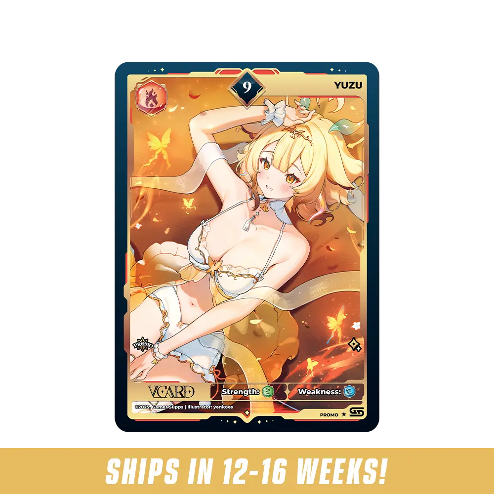 Creator Cups x Yuzu: VCard Promo Card (Info)