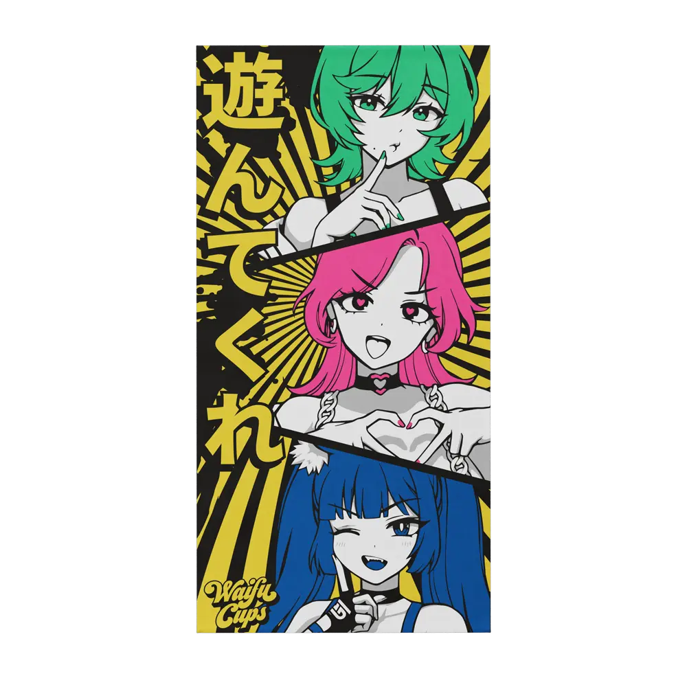 Waifu Cups Season 4 Beach Towel