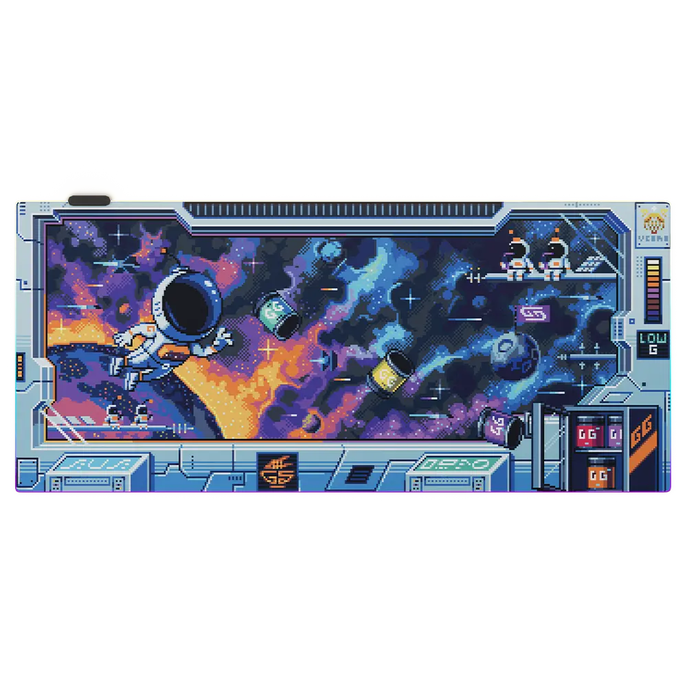 PIXEL CUPS : Astro Lounge RGB Mousepad - Image 2