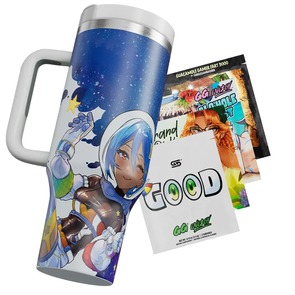 Metal Waifu Tumbler: Astro