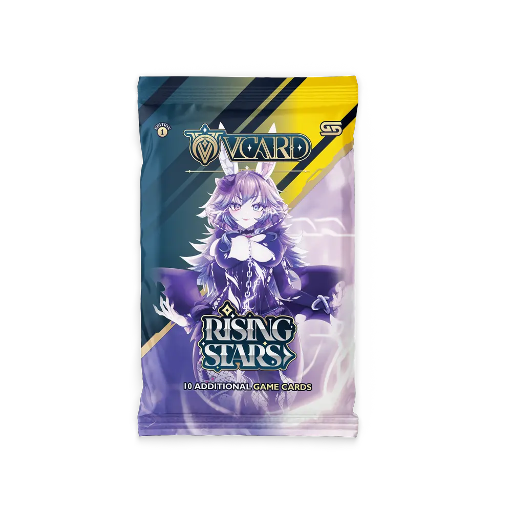 VCard Booster Box - Rising Stars (28 Booster Packs) - Image 8