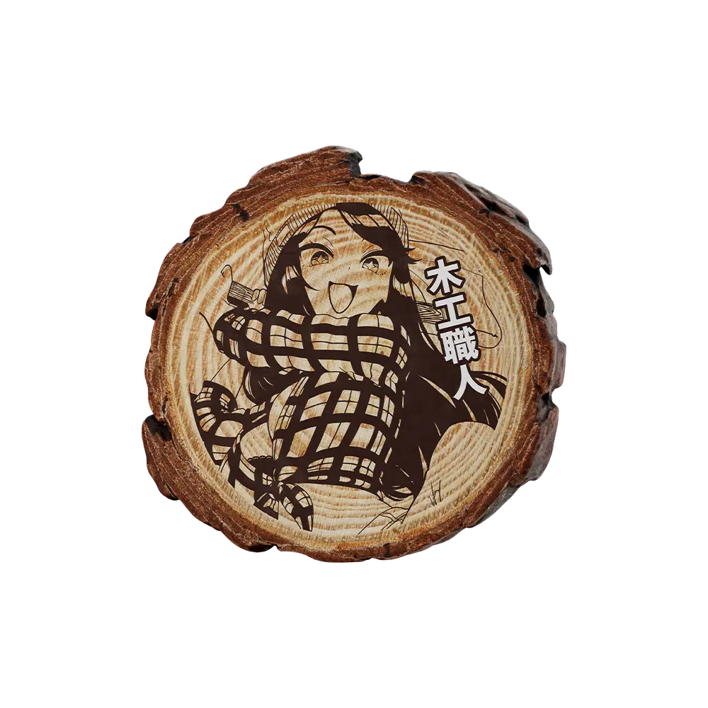 Morning Wood: Double Sided Coaster