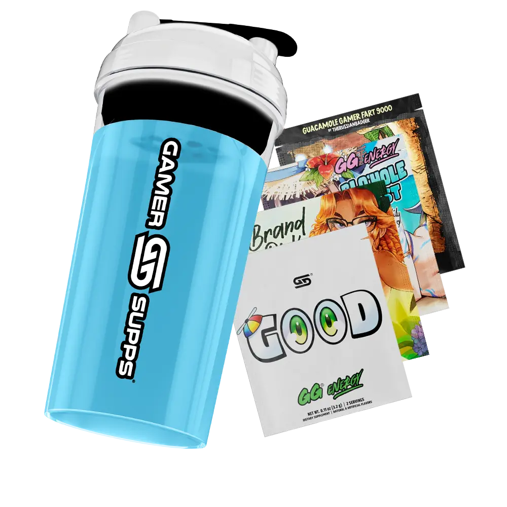 24oz Gamer Supps Shaker Clear - 1 - Image 2