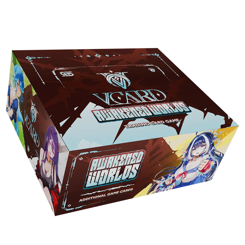 VCard Set 2: Awakened Worlds First Edition Booster Box - Image 4
