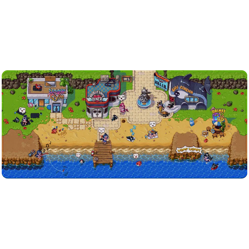 PIXEL CUPS x Shylily Mouse Pad