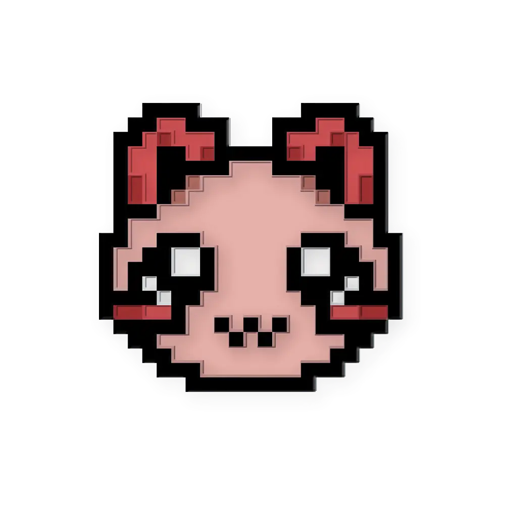 PIXEL CUPS x Shylily: Shrimpy Pixel Badge