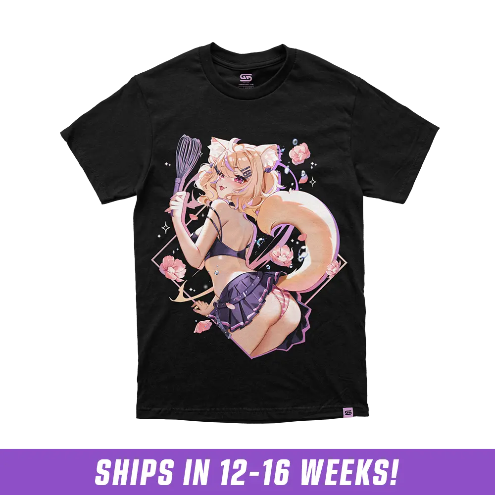SquChan Shirt: Chef's Kiss Space Cat