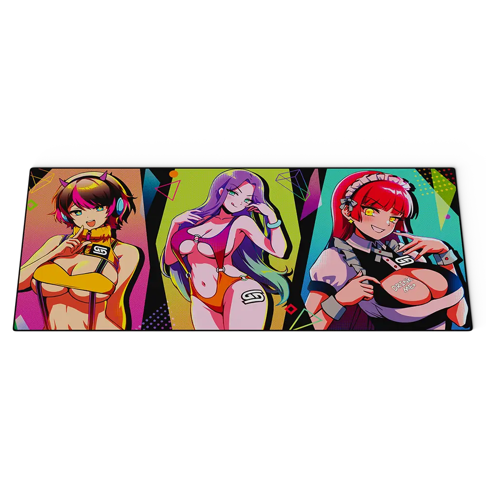 Waifu Cups Season 3 Mouse Pad