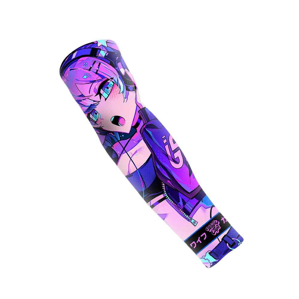 Waifu Gaming Sleeves - Rave Baby