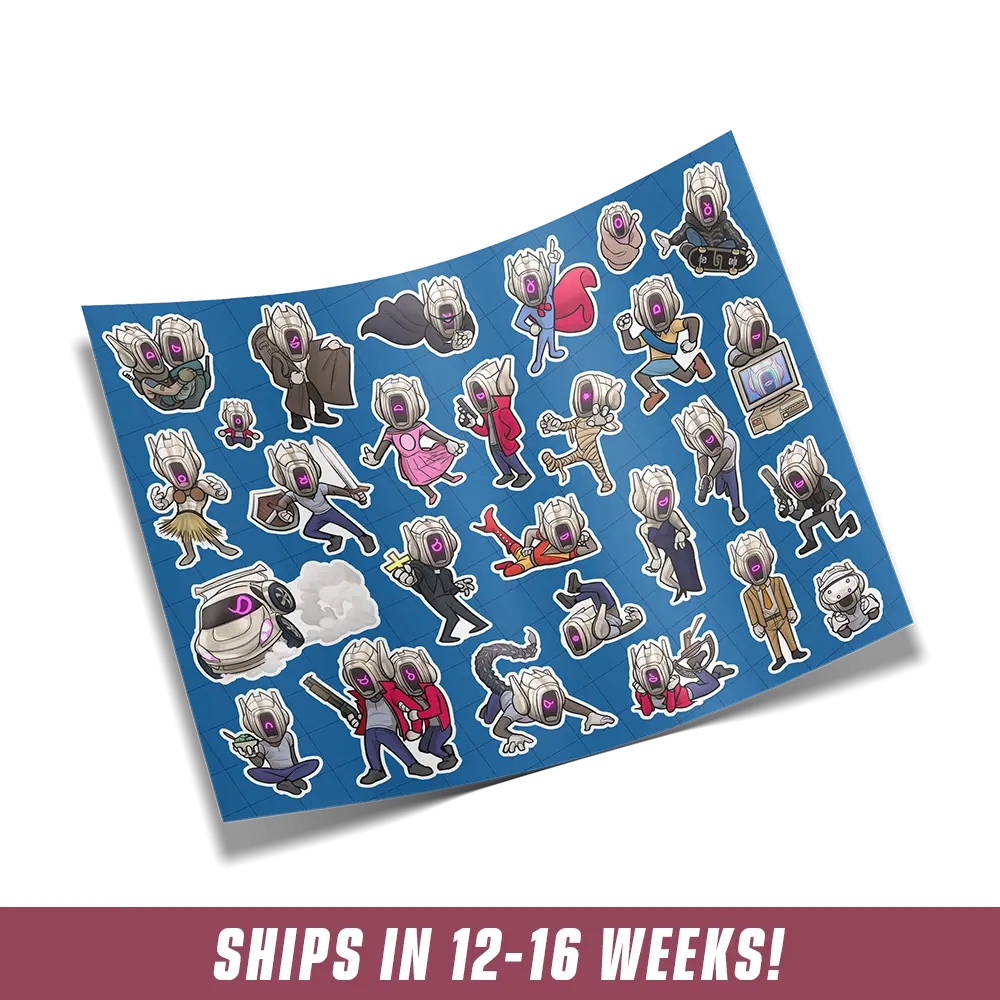 NeoCranium Sticker Sheet