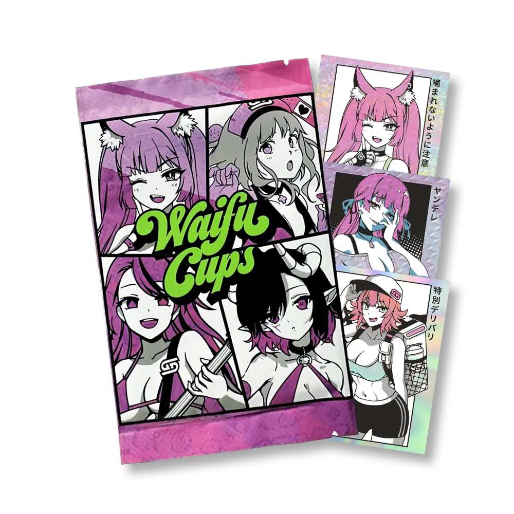 Collectible Waifu Sticker Pack - Season Four